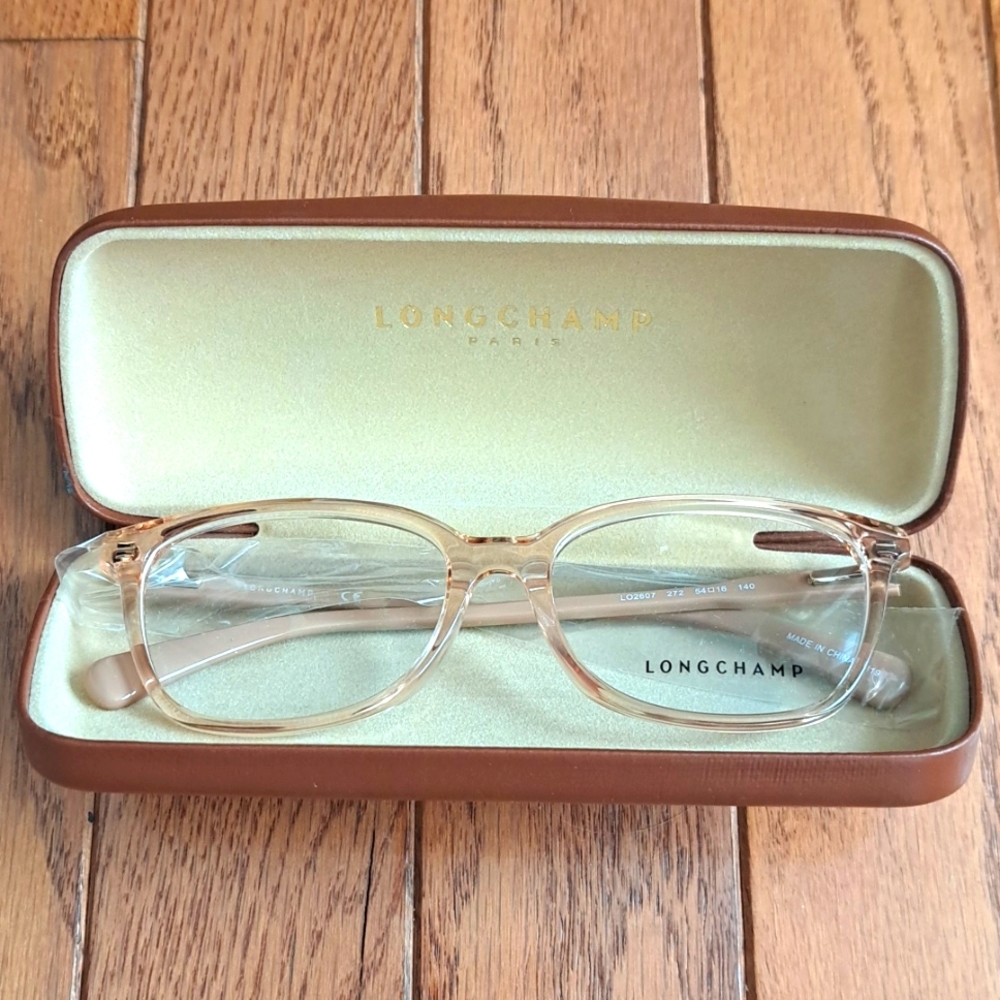 Nwt Longchamp glasses with case